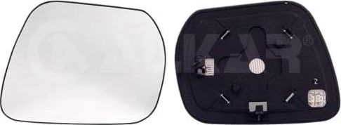 Зеркальное стекло бокового зеркала Alkar левое для Suzuki Grand Vitara III 2005-2009. Артикул 6431938