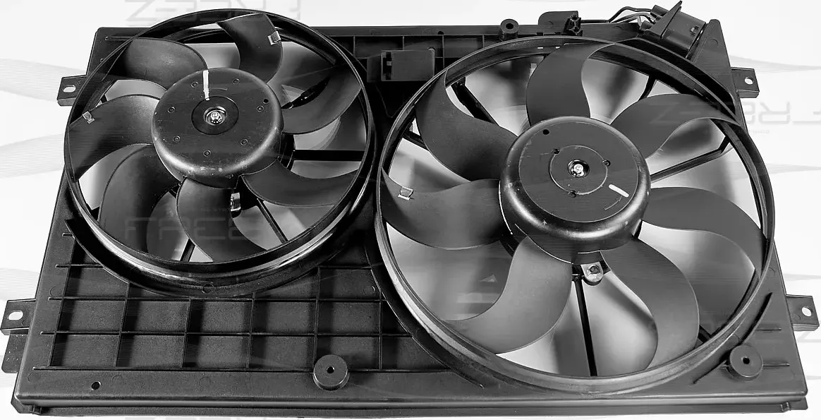 Вентилятор радиатора с кожухом (Free-Z). Артикул KM0223