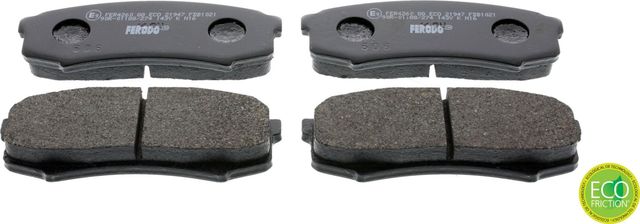 Тормозные колодки Ferodo Premier Eco Friction задние для Mitsubishi Pajero IV 2006-2026. Артикул FDB1021