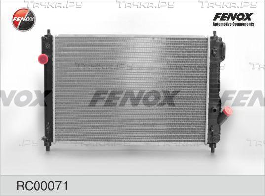 Радиатор охлаждения двигателя Fenox. Артикул RC00071