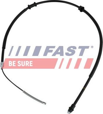 Трос ручника (тросик ручного тормоза) Fast задний правый для Fiat Panda II 2003-2012. Артикул FT69155