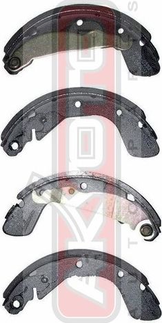 Тормозные колодки Akyoto Packing AKYOTO. Артикул AKS-0533
