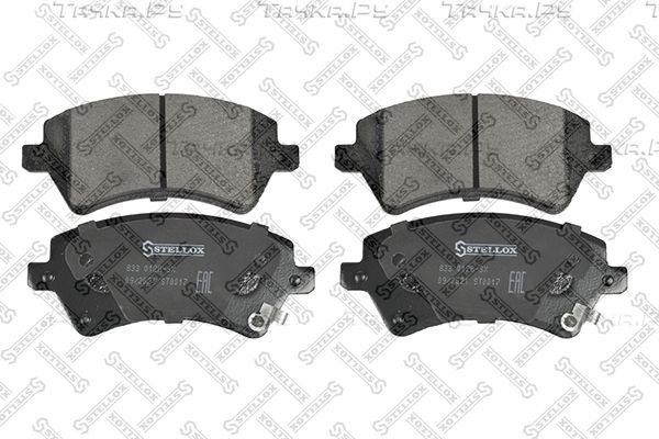 Тормозные колодки Stellox. Артикул 833 012B-SX