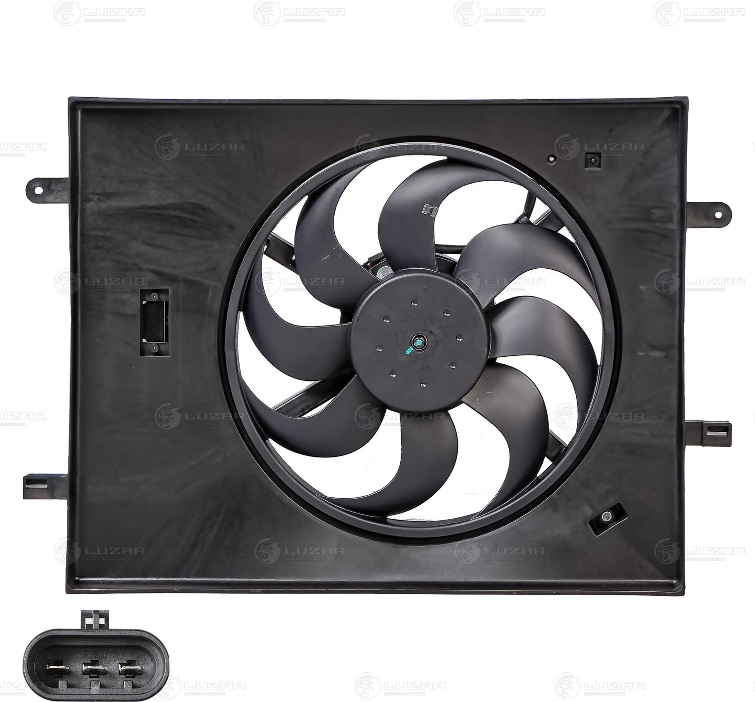 Вентилятор радиатора двигателя Luzar. Артикул LFK 3023