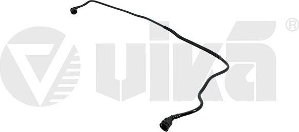 Патрубок радиатора (системы охлаждения) Vika (полимерный материал). Артикул 11266701