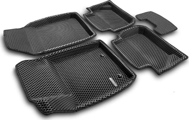 Коврики Euromat 3D EVA для салона Ford Fiesta VI рестайлинг 2015-2019. Артикул EM3DEVA-002213