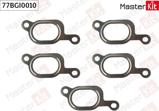 Комплект прокладок впускного коллектора VOLVO S80 I (184) B 5204 T5 (Master KIT). Артикул 77BGI0010