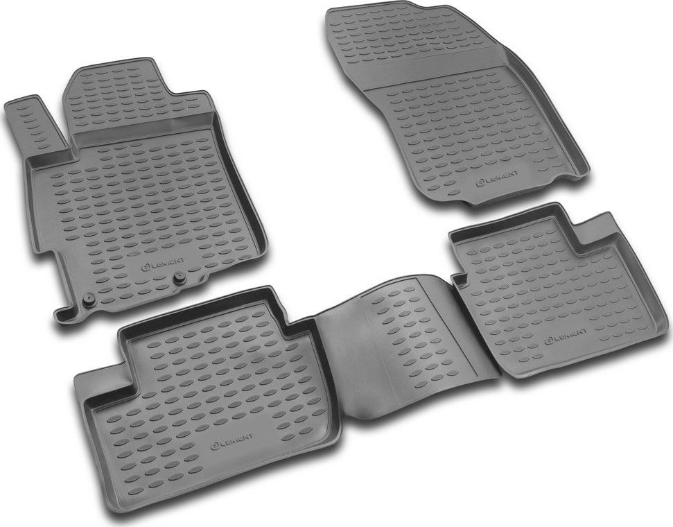 Коврики Element для салона Mitsubishi Lancer X 2007-2026. Артикул NLC.35.13.210