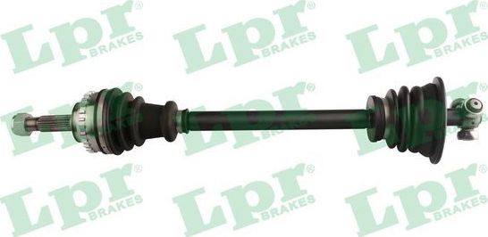 Полуось (привод в сборе, приводной вал) LPR передняя левая для Renault Kangoo I 1997-2013. Артикул DS39132