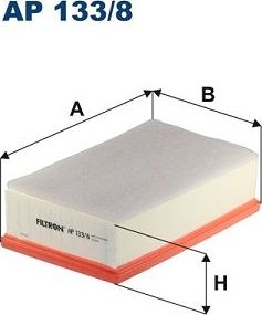 Воздушный фильтр Filtron для Renault Espace V 2018-2026. Артикул AP 133/8