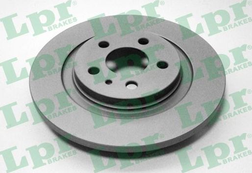 Тормозной диск LPR TOTAL COATED задний для Lancia Phedra 2002-2010. Артикул F2009PR