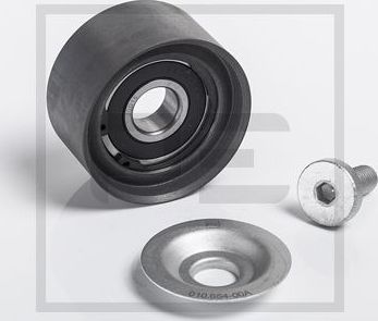 Направляющий (ведущий) ролик приводного поликлинового ремня PE Automotive (сталь). Артикул 010.654-00A