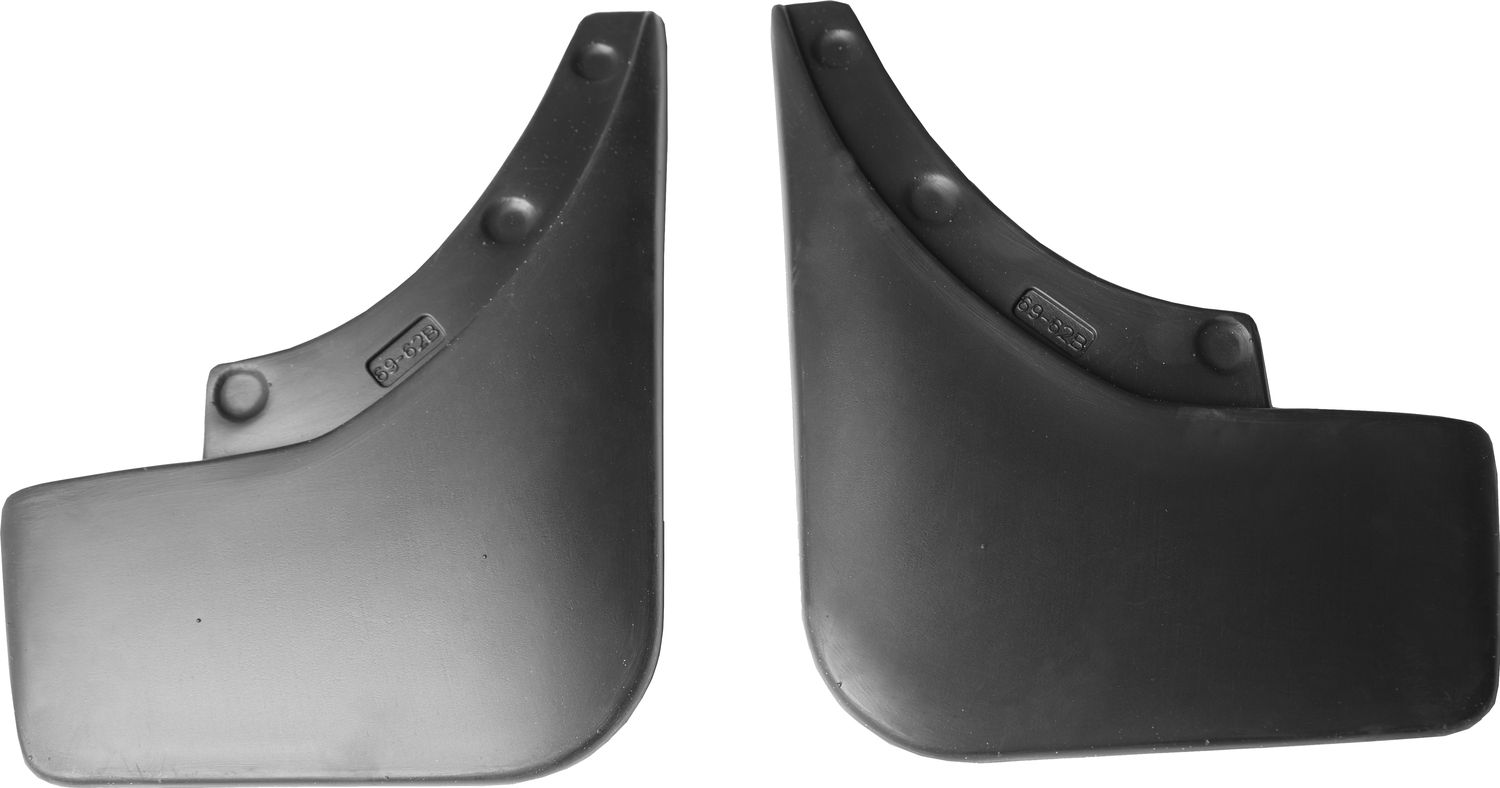 Брызговики Norplast для Renault Sandero В 52 2014-2026. Задняя пара. Артикул NPL-Br-69-62B