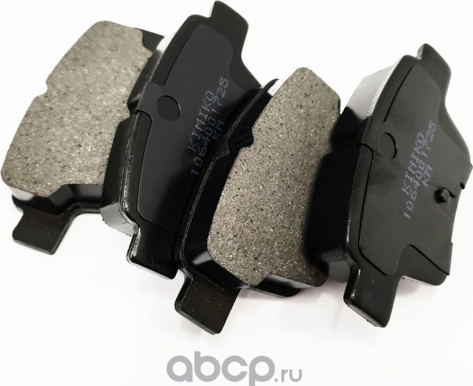 Колодки задние (Kimiko). Артикул 1064001725KM