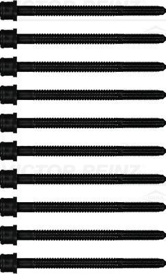 Комплект болтов ГБЦ Victor Reinz для Audi 80 IV (B3) 1990-1991. Артикул 14-32053-01