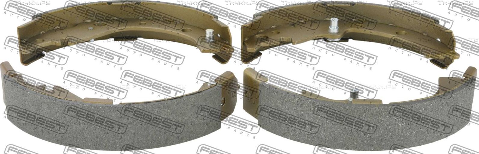 Тормозные колодки Febest задние для Toyota RAV4 II (XA20) 2000-2005. Артикул 0102-ACA20R