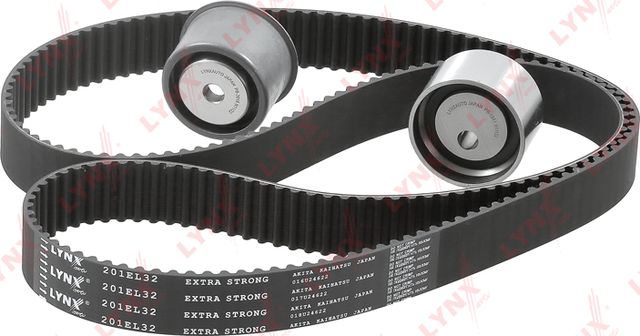 Ремень ГРМ с роликами (комплект) LYNXauto. Артикул PK-1365