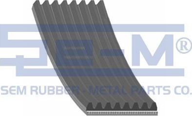 Приводной ремень поликлиновой Sem Lastik. Артикул 12895