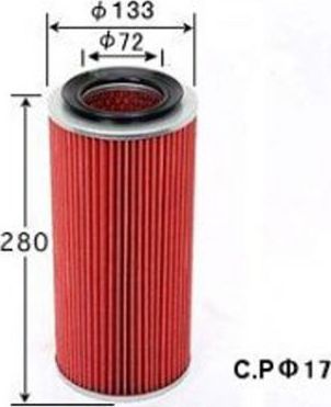 Воздушный фильтр JS Asakashi для Nissan Caravan IV (E25) 2000-2002. Артикул A2008