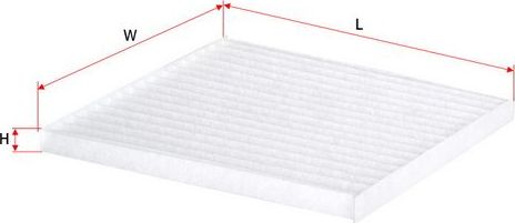 Салонный фильтр Sakura для Infiniti QX60 I 2012-2026. Артикул CA-18370