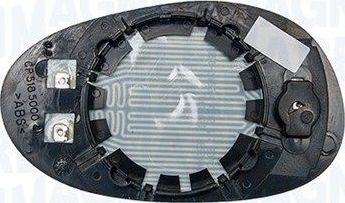 Зеркальное стекло бокового зеркала Magneti Marelli. Артикул 351991303070