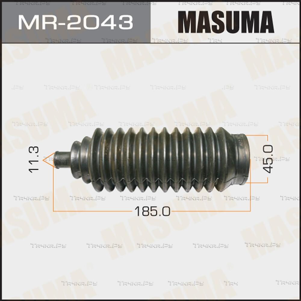 Пыльник рулевой рейки Masuma передний правый/левый для Mitsubishi Lancer VII 1998-1998. Артикул MR-2043