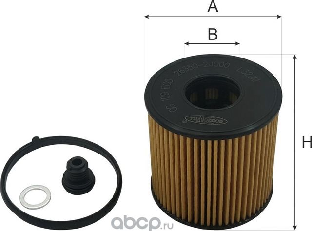 Фильтр масляный HYUNDAI ELANTRA 19- (Goodwill). Артикул OG 109 ECO