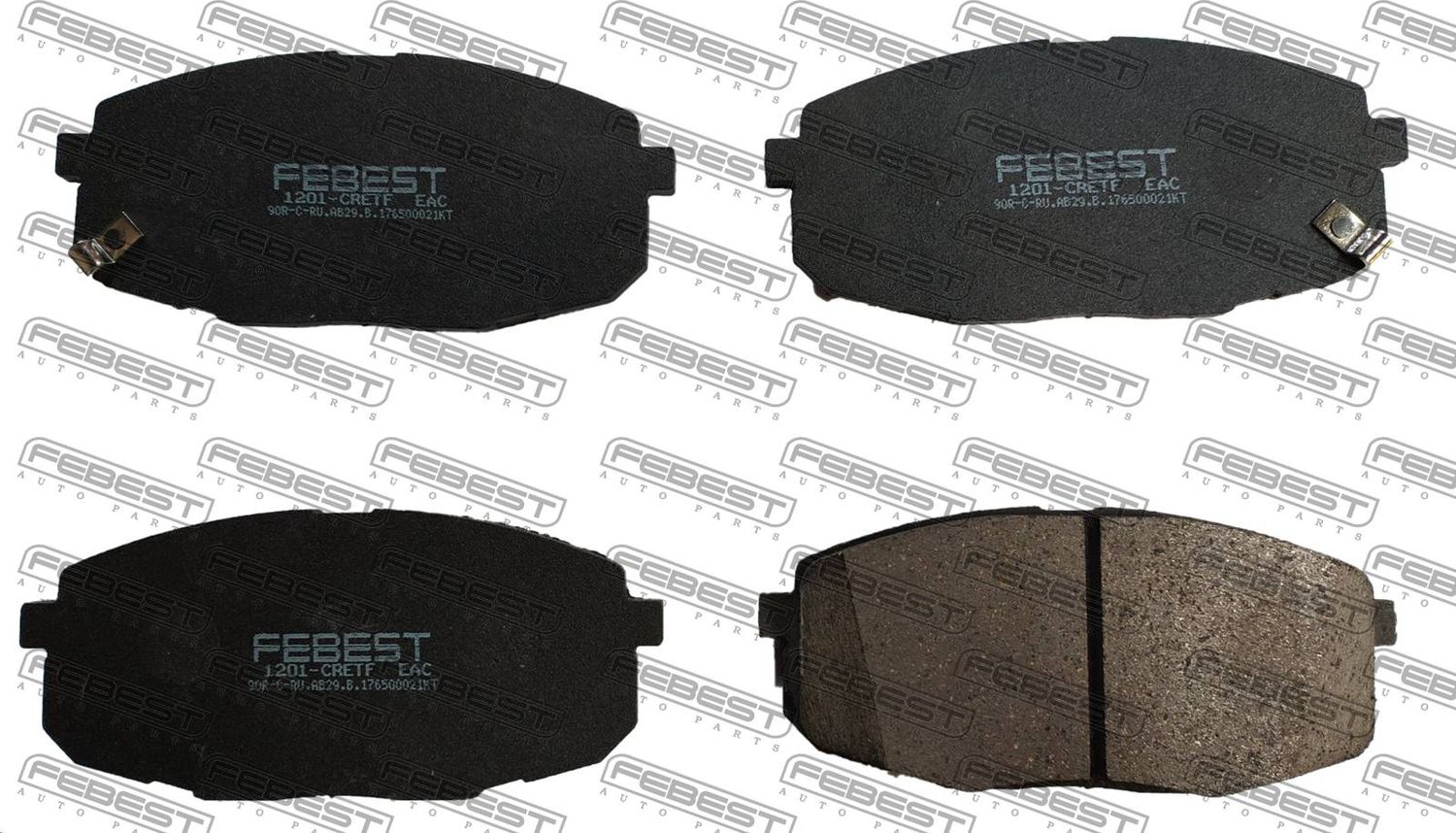 Тормозные колодки Febest передние для Hyundai Matrix I 2007-2010. Артикул 1201-CRETF