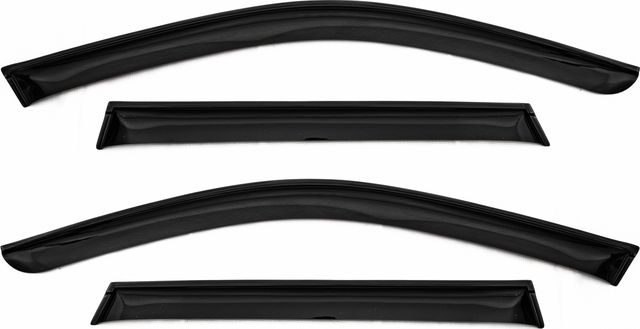 Дефлекторы REIN для окон (накладной скотч 3М) (4 шт.) BMW X5 E53 внедорожник 1999-2006. Артикул REINWV228