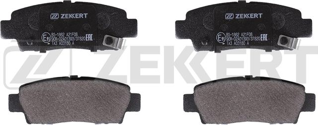 Тормозные колодки Zekkert. Артикул BS-1862