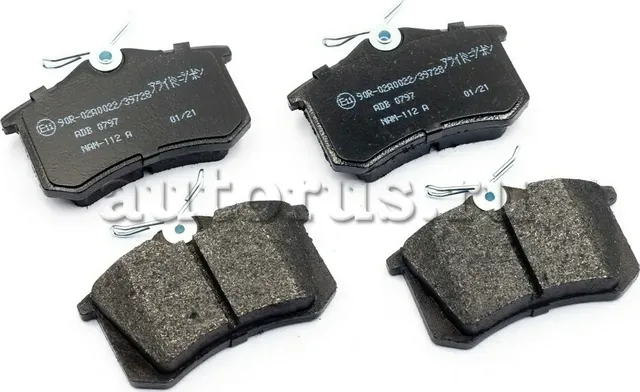 Колодки тормозные KIA Bongo 3 (06-) (2.5/2.7) передние (4шт.) ALLIED NIPPON. Артикул ADB0797