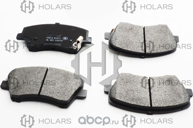 Колодки торм. перед лиск. к-т. для ам Hyundai Ela (Holars). Артикул HLBP0013