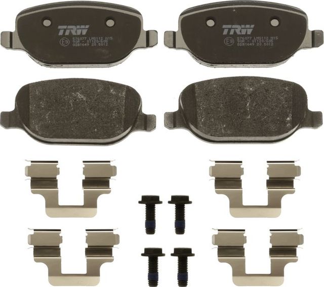 Тормозные колодки TRW COTEC задние для Lancia Delta III (844) 2009-2014. Артикул GDB1649