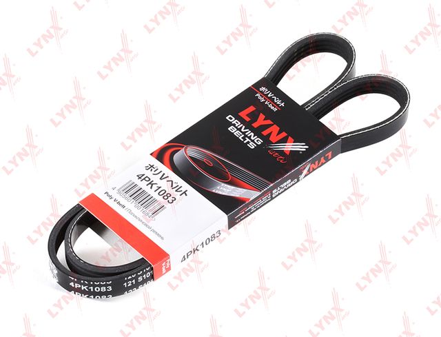 Приводной ремень поликлиновой LYNXauto. Артикул 4PK1083