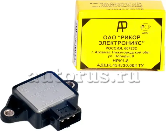 Датчик дроссельной заслонки для а/м ГАЗ СОАТЭ 0406.1130000-01 Соатэ. Артикул 0406113000001