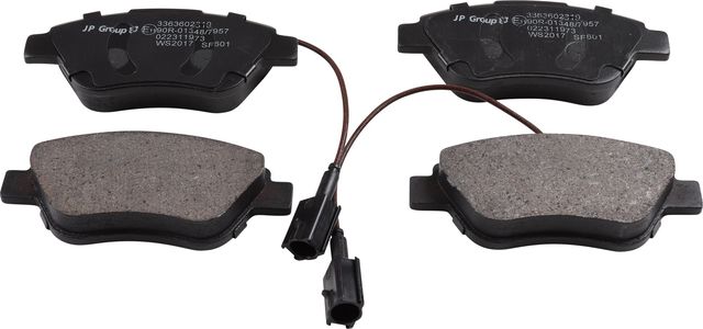 Тормозные колодки JP Group JP передние для Citroen Nemo I 2010-2015. Артикул 3363602310