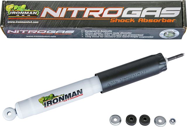 Амортизатор задний Ironman Nitro Gas для Suzuki Vitara 1988-2006. Лифт 35 мм. Артикул 12089GR
