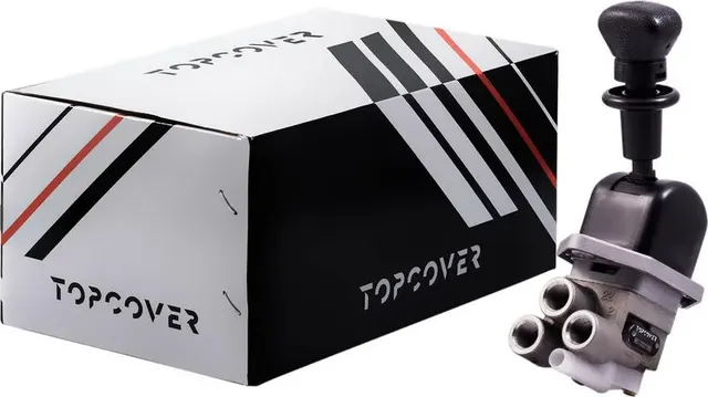 Кран тормозной ручной MAN L/M/F2000/TGA/DAF (Topcover). Артикул T03613001