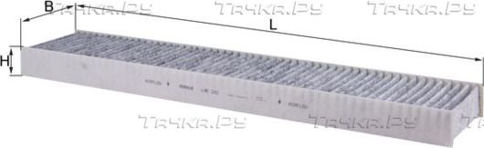 Салонный фильтр Mahle для Ford Mondeo III 2000-2007. Артикул LAK 242