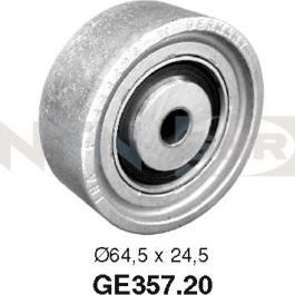 Направляющий (ведущий) ролик ремня ГРМ NTN / SNR. Артикул GE357.20