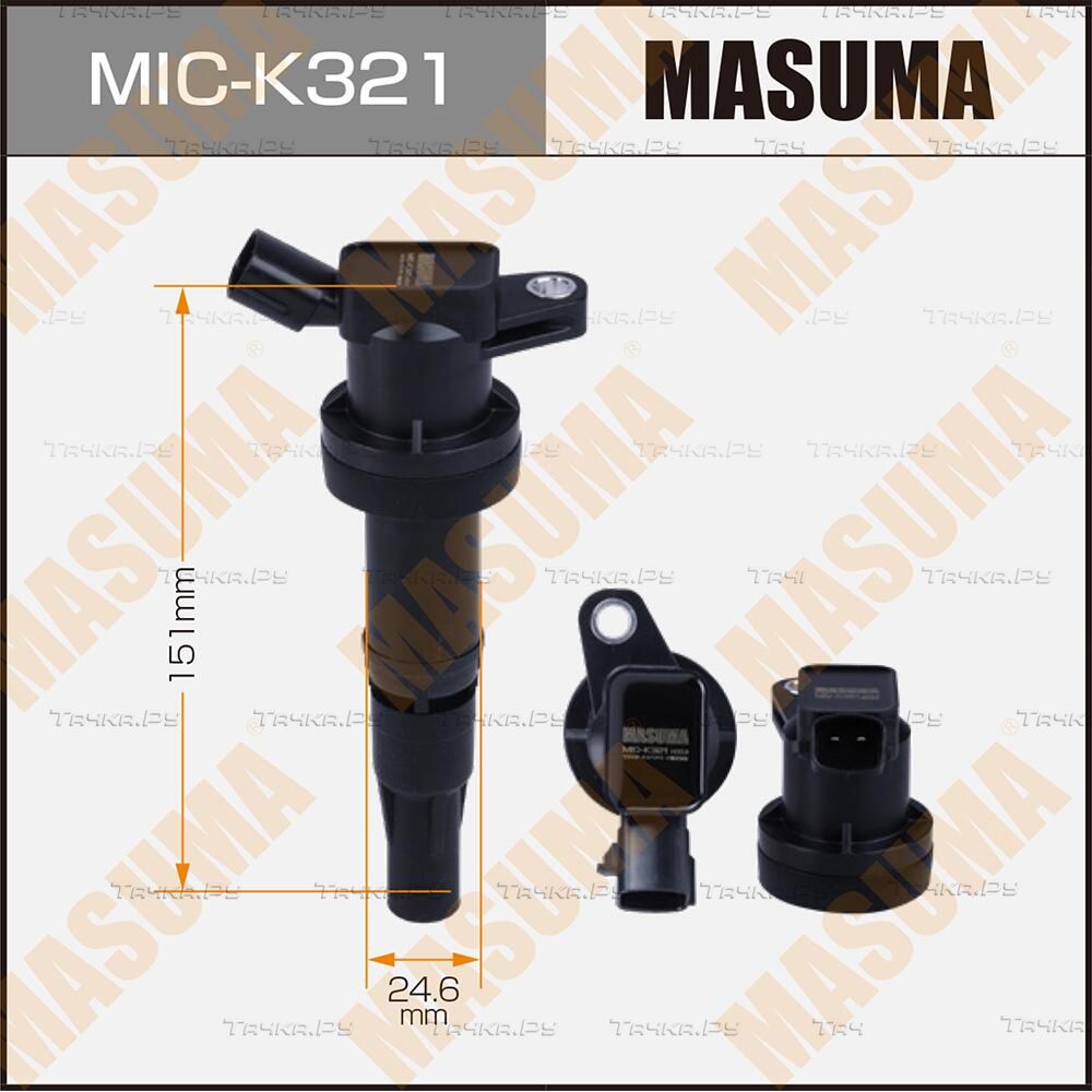 Катушка зажигания Masuma для Kia Rio IV 2017-2026. Артикул MIC-K321