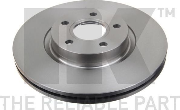 Тормозной диск NK передний для Volvo S40 II 2004-2012. Артикул 204849