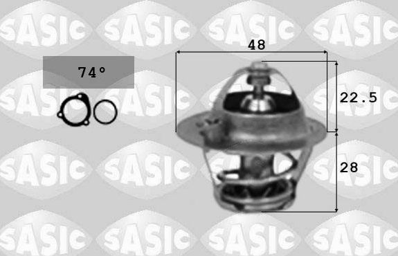 Термостат Sasic для Ford Puma I 2000-2002. Артикул 3306024