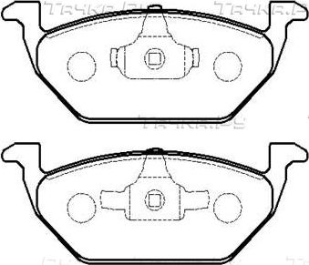 Тормозные колодки HSB. Артикул HP5168