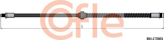 Тормозной шланг Cofle. Артикул 92.BH.CT001