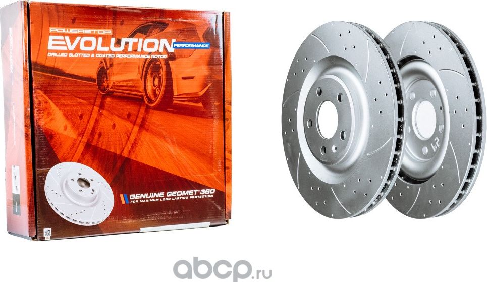 ДИСК ТОРМОЗНОЙ ЗАДНИЙ Audi Q8 **Склад Масла (Powerstop). Артикул EBR1695