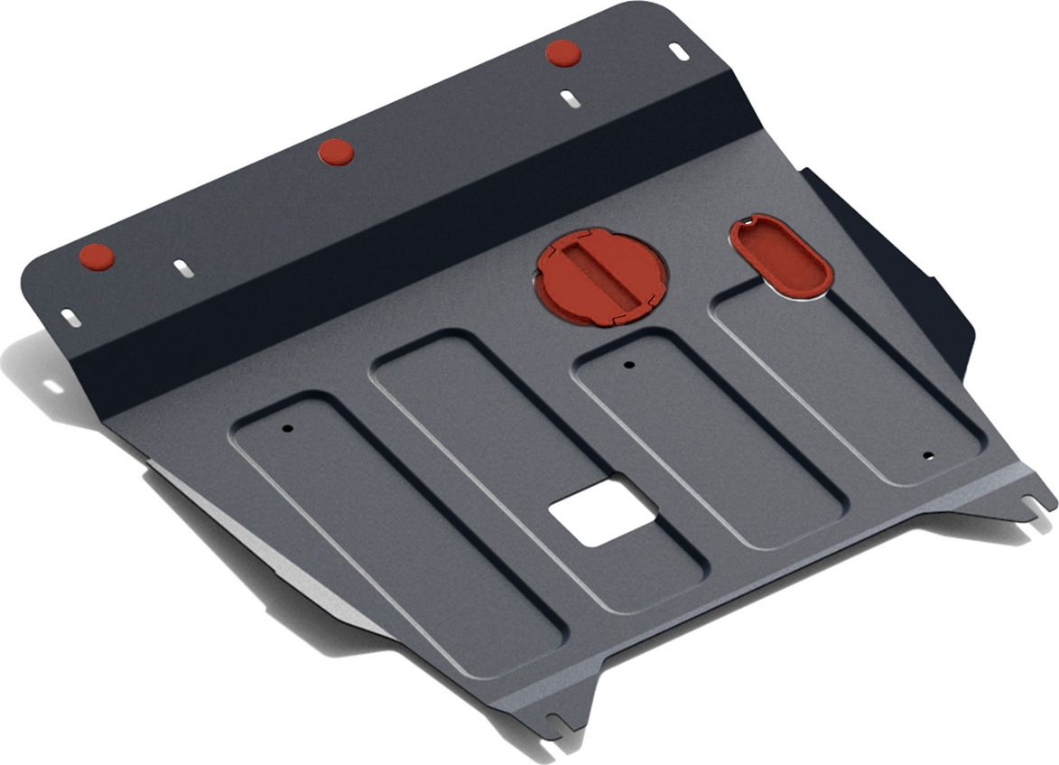 Защита АвтоБРОНЯ для картера и КПП Hyundai i20 I 2008-2012. Артикул 111.02305.1