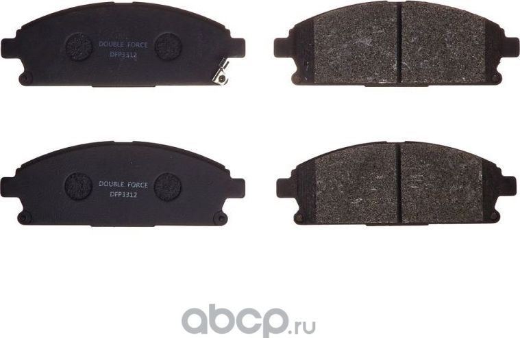 Колодки тормозные (Double Force) Double Force. Артикул DFP3312