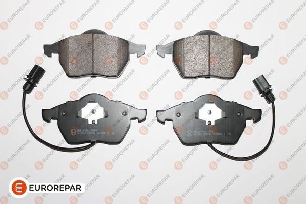 Тормозные колодки Eurorepar передние для Audi A4 II (B6) 2000-2004. Артикул 1617253080
