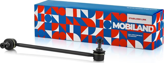 Стойка (тяга) стабилизатора Mobiland передняя левая для Hyundai Accent III 2005-2010. Артикул 127113610
